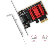 AXAGON Karta sieciowa PCI-Express z szybkością transmisji 2.5Gbit/s PCEE-G25 - 1211976 - zdjęcie 3